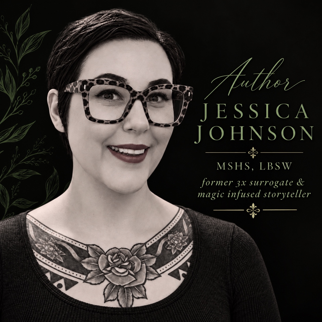 Portrait of author Jessica Johnson